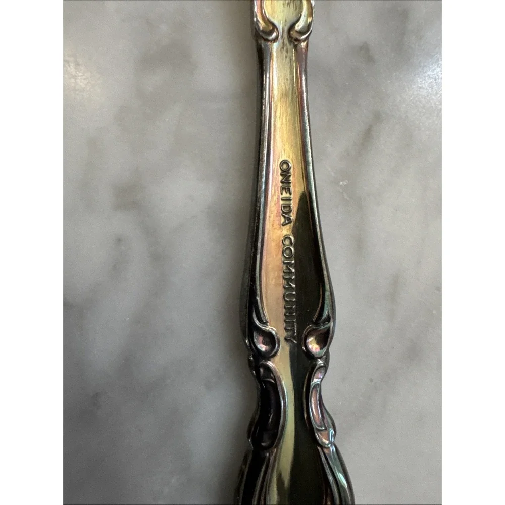 Oneida Community 1971 BEETHOVEN Silverplate Dinner Forks 7 3/8 Set Of 5